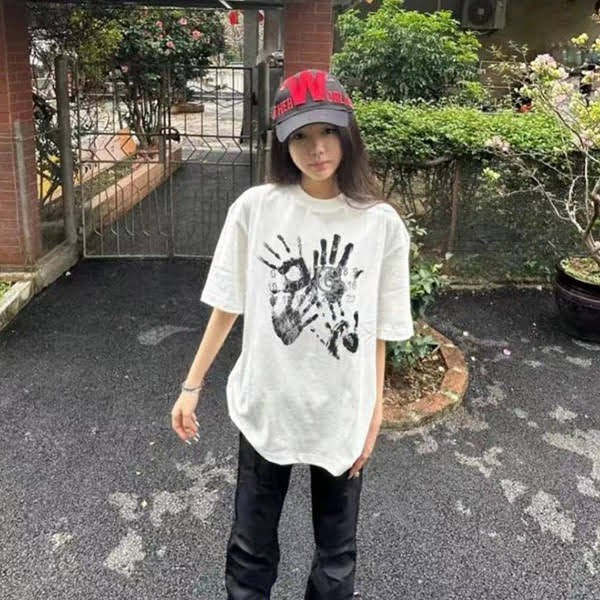 エムエムシックス プリントTシャツ 偽物 Max28637